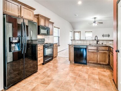 Kitchen:  A breakfast bar and wonderful cabinet/co