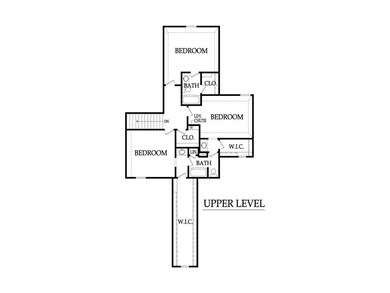 Spacious secondary bedrooms with walk-in closets