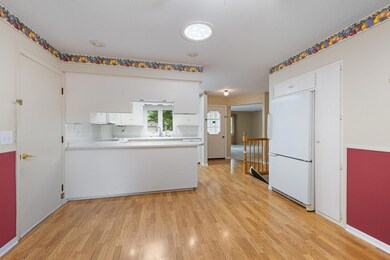 Dining room view of kitchen
