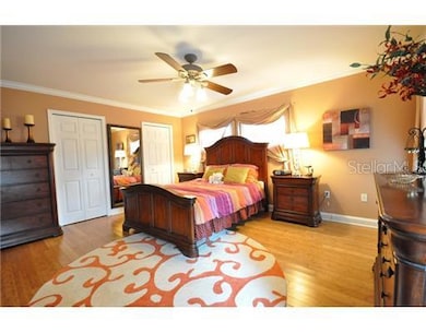 Master Bedroom - Gorgeous 1st Floor Master Bedroom with Bamboo Flooring, Crown Molding & Double Closets.