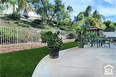 Large backyard is a welcome retreat and perfect fo