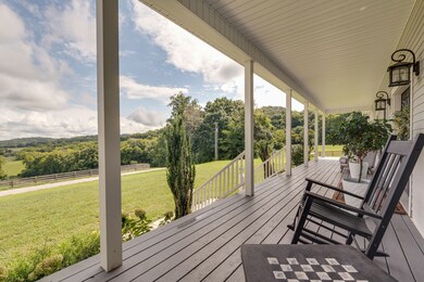 Full Length CoveredFront Porch