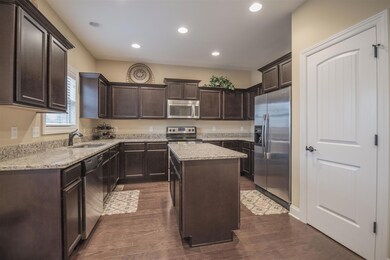 So much counter space in this kitchen! Beautiful hardwood flooring, upgrade stove and microwave, and lots of natural lighting! 3503 Salem Cove Lane Murfreesboro, TN 37128