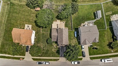 Shaded and fenced yard