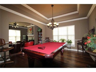 Dining Room. Formal dining area is absolutely huge.  Beautiful hardwoods throughout!