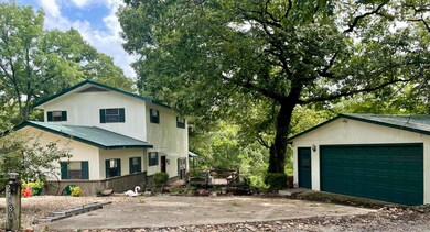 Home and Detached Garage