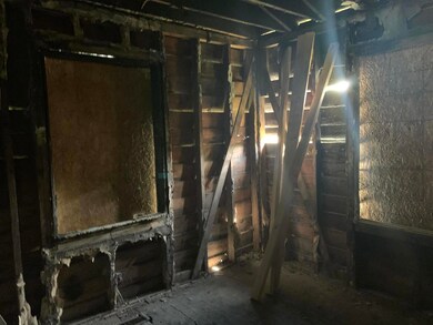 Calhoun burned room