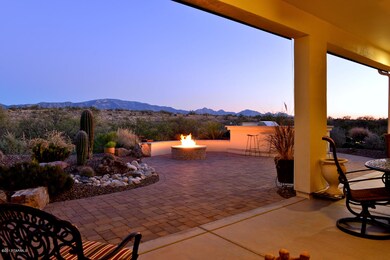 Rear Patio and Fire Pit