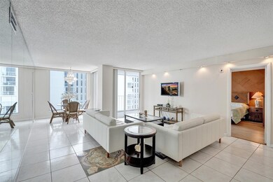 Spacious living area.