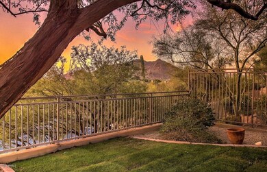 black mountain sunset