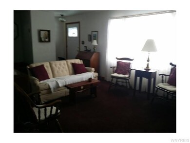 Living Room. Hardwood floors under carpet