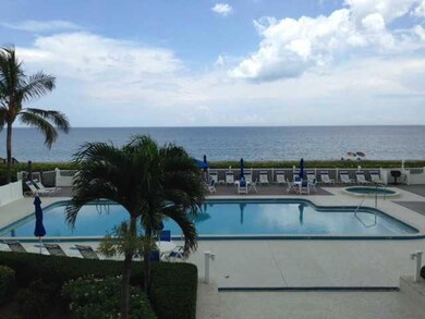 View. Gorgeous view of the ocean and pool