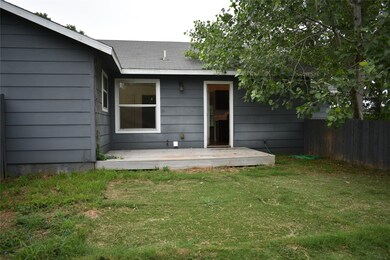 Rear view of house