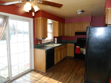 Kitchen and Door to Deck
