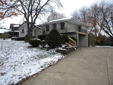Double wide paved driveway