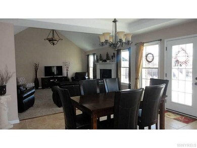 Kitchen Dining. Open floor plan throughout the hom