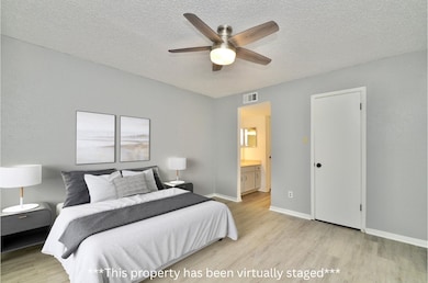 Relaxing, inviting, and spacious primary bedroom w