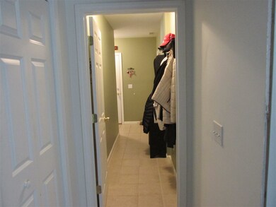 Great tile floors to take whatever you track in.