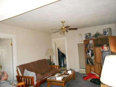 living room...wall heater...
