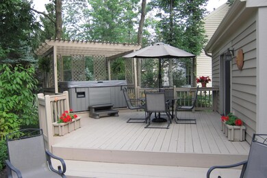 Deck and Hot Tub
