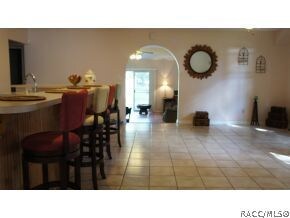 As seen from entry foyer