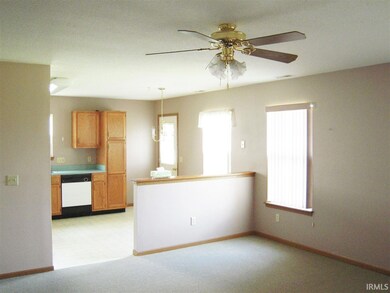 Living Room into Kitchen
