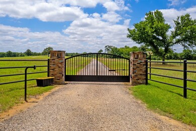Gate with a rural view