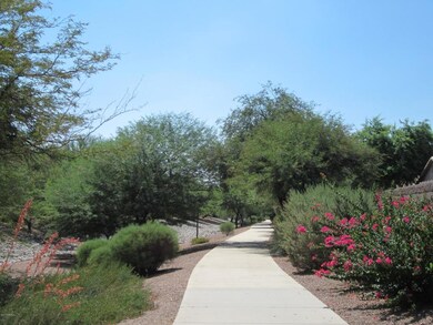 walking path to Jane Hull Elementary
