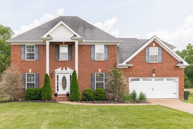 Large level home site with private back yard.