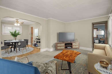 Virtually Staged Living Room