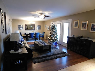 View from entryway