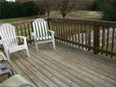 Patio/Deck. Deck Overlooks Large Yard and Pool