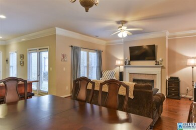Views from the dining room towards the family room