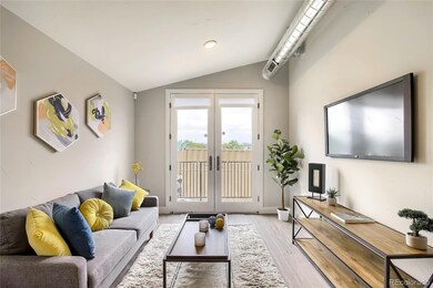 Model Condo in Sales Trailer - Living Room