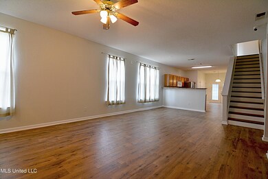 Great Room into Kitchen