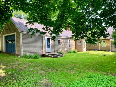 2 Elm St Eastport backyard and garage