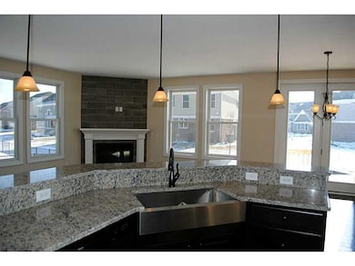 Kitchen. Amazing kitchen open to hearth room