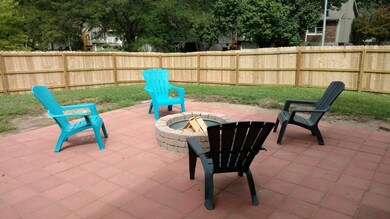JUST COMPLETED!!!!  Professional patio and firepit