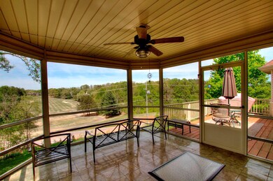 Screen Porch & Deck View