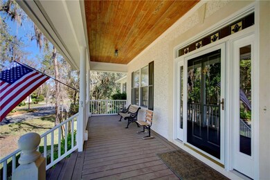 The front porch is the perfect place for rocking c