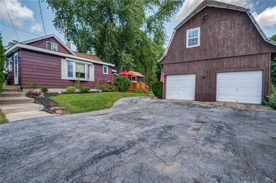 Huge 2 story garage with loads of space!