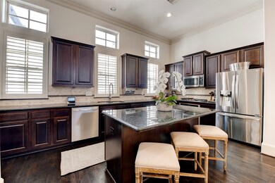 Clean and gorgeous kitchen with lots of light and