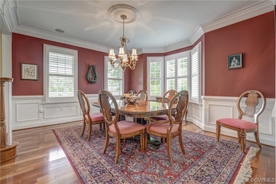 Dining Room, note the Millwork