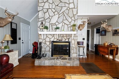 Great Room with fireplace.