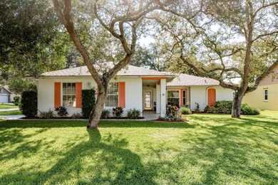 Front of home, garage entry on side