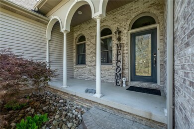 The welcoming front porch.