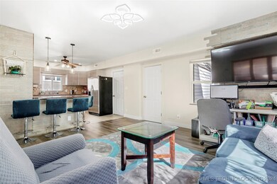 Open plan with Living & Kitchen