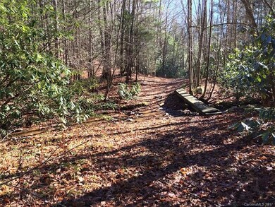 One of several creek crossings in the property.