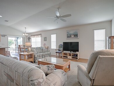 LIVING ROOM WITH VAULTED CEILINGS!