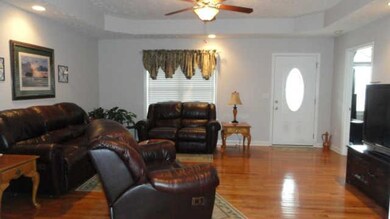 Living Room with beautiful hardwood floors.